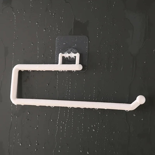 Kitchen Paper Roll Holder Cabinet Rag Hanging Holder Towel Hanger