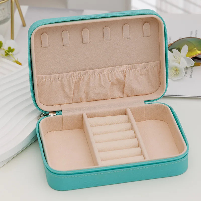 Three-layer Jewelry Storage Box for High-end Exquisite Necklaces, Earrings,Gold Jewelry Box Hand Accessories with Large Capacity