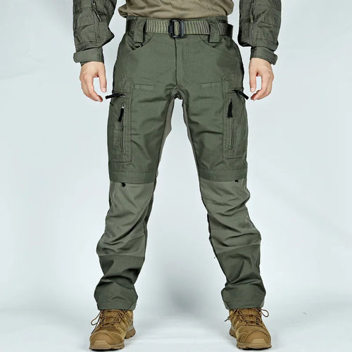 Military Tactical Pants Men's Cargo Trousers Casual Outdoor Waterproof