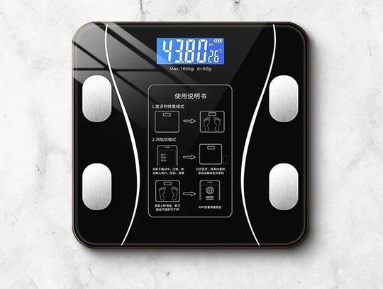 Smart with smart APP synchronized weight scale bathroom digital scale Bluetooth body fat scale body composition analyzer