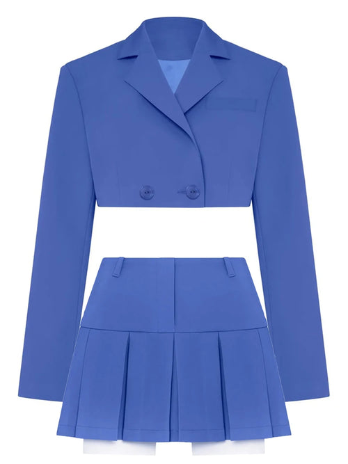 Taruxy Green New Blazers For Women Cropped Coats Jacket Summer Casual