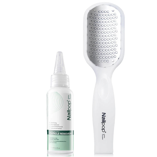 NAILPRO Extra Strength Callus Remover for Feet and Foot File Kit
