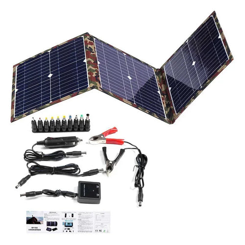 100- 800W Foldable Solar Panel Kit Complete Solar Power Station MPPT