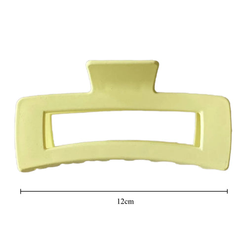 LOVELLO Plastic  Jumbo Square Hair Claw Clips for Women Accessories