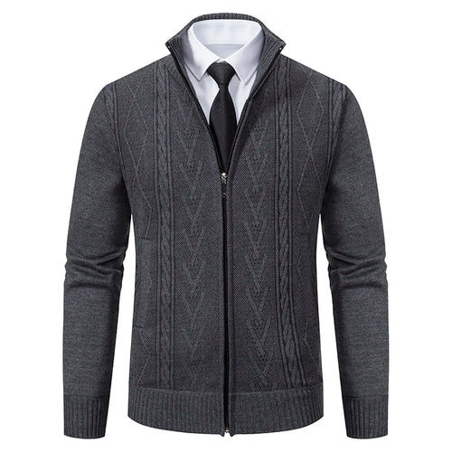 Man Knit Sweater Jacket Fleece Cardigan Amazon Men's Clothes Luxury