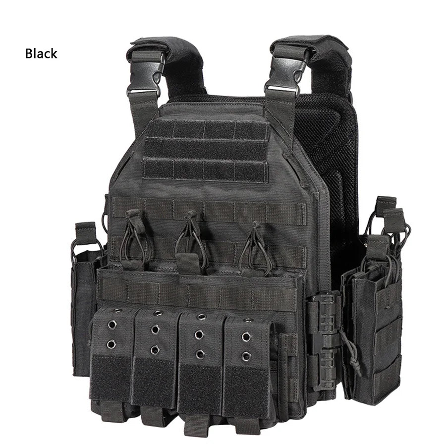 Quick dismantling tactical training vest outdoor CS protective equipment combat vest camouflage suit