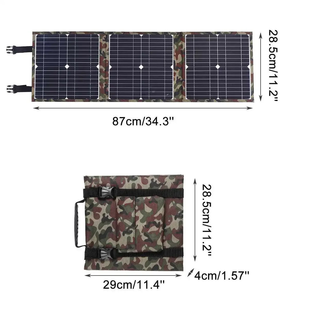 100- 800W Foldable Solar Panel Kit Complete Solar Power Station MPPT