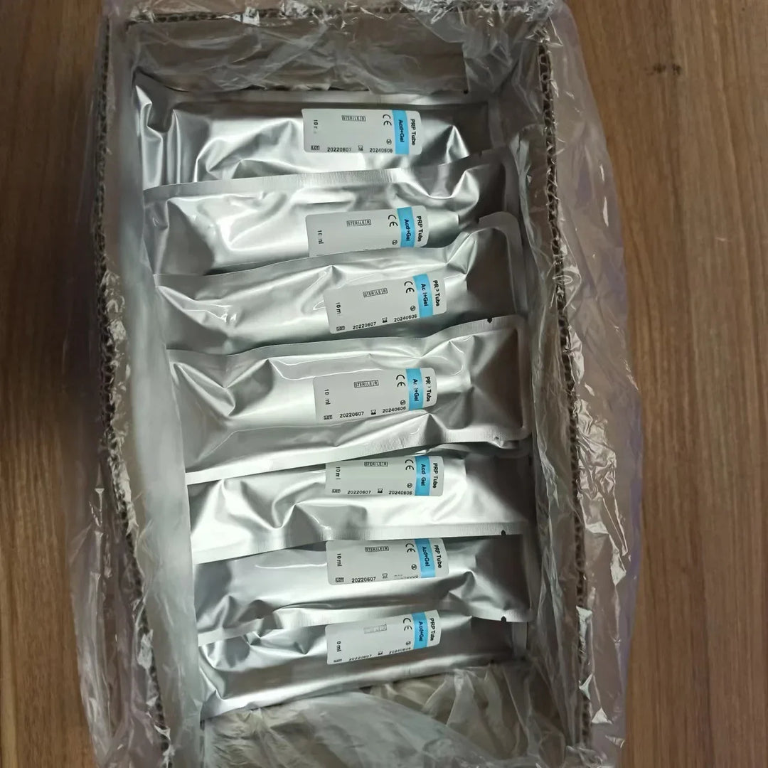 10 pieces PRP TUBE ACD GEL 10ML 16*100mm