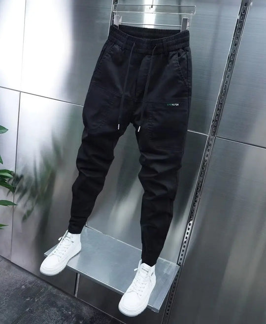Cargo Pants Men Streetwear Cotton Joggers Hip Hop Fashion Sweatpants