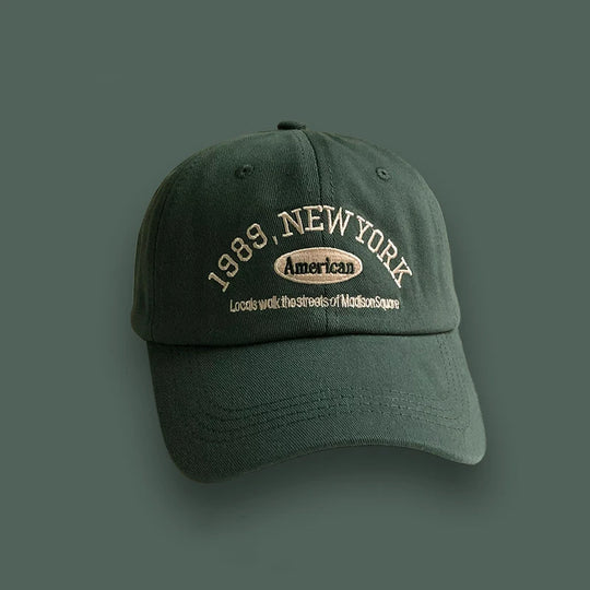 Korean Retro Baseball Hat Women's Autumn Winter Versatile Ins Street
