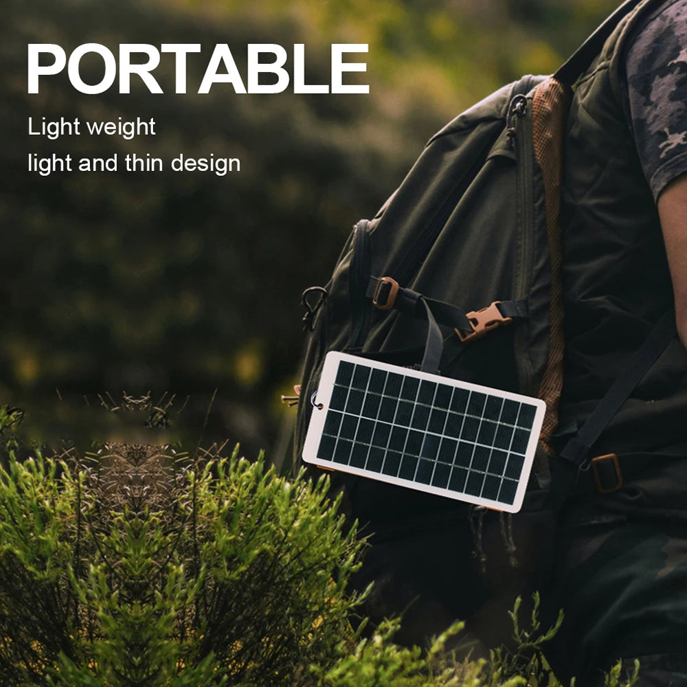 10W 5V USB Solar Panel Phone Charger 900MA Portable Solar Panel USB Output