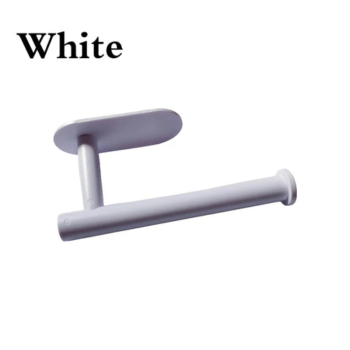 Kitchen Paper Towel Holder Adhesive Tissue Hanger Toilet Roll Paper