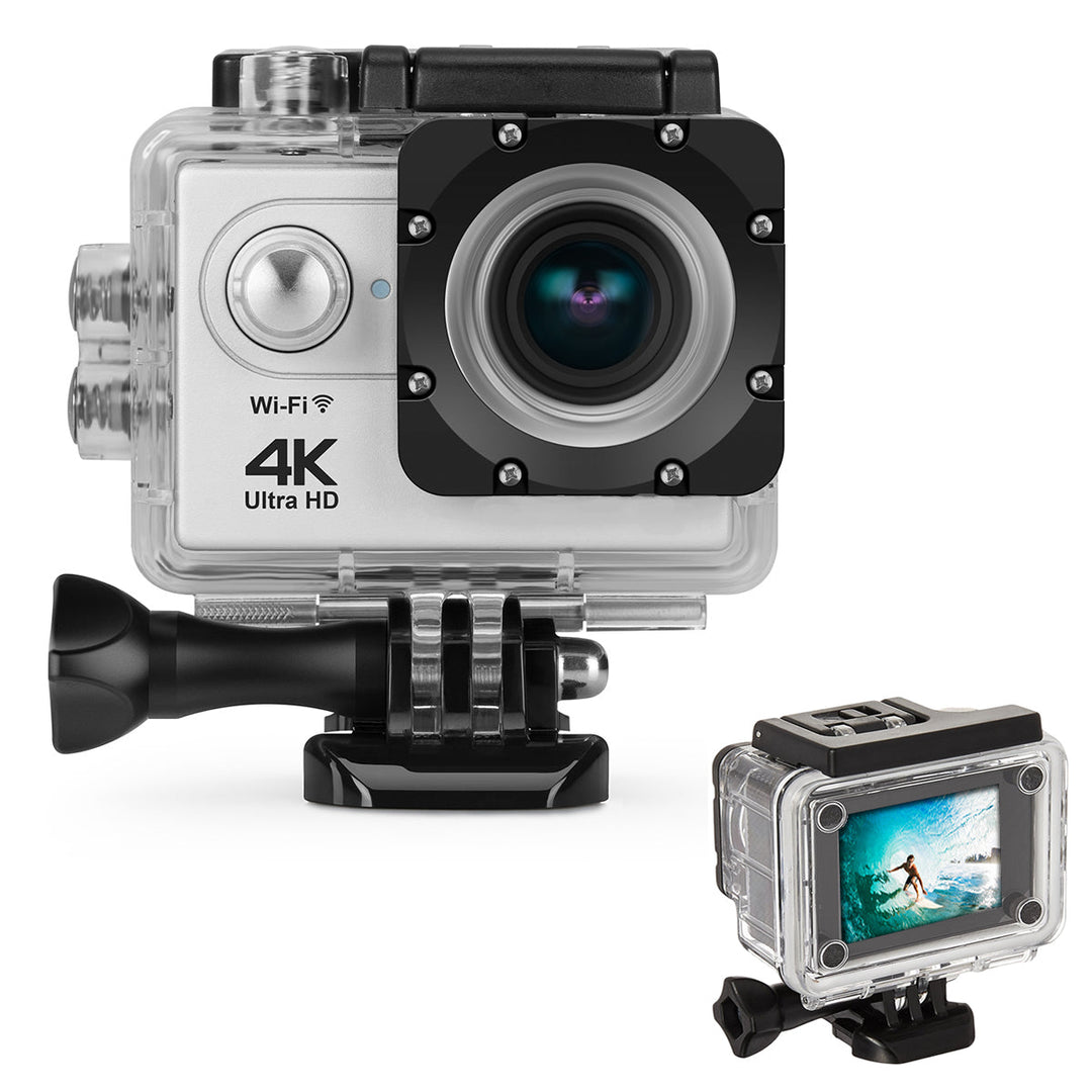 4K Waterproof WiFi Camera with Remote