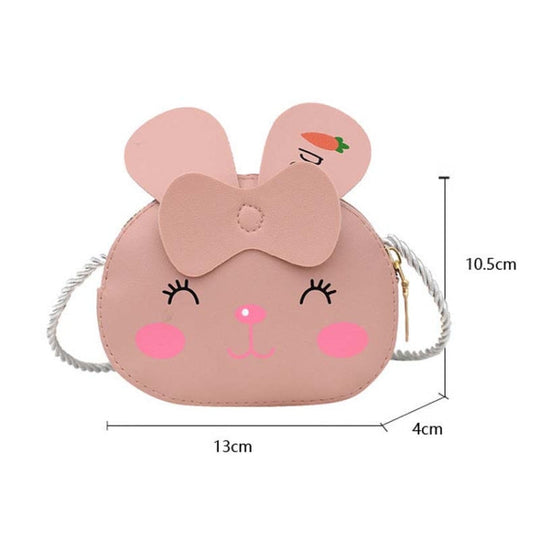 Children Mini Cute Cartoon Single Shoulder Bags(Blue Kitten)