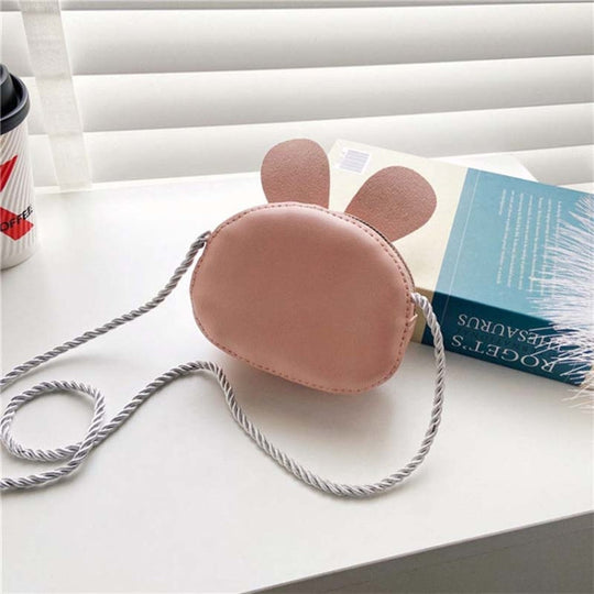 Children Mini Cute Cartoon Single Shoulder Bags(Blue Kitten)