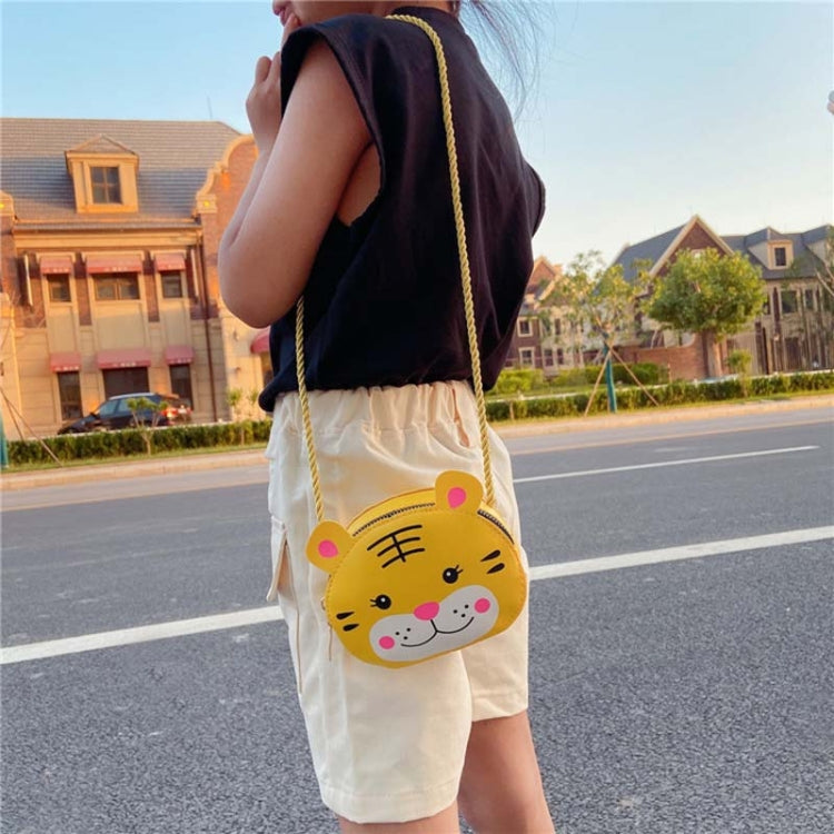 Children Mini Cute Cartoon Single Shoulder Bags(Blue Kitten)