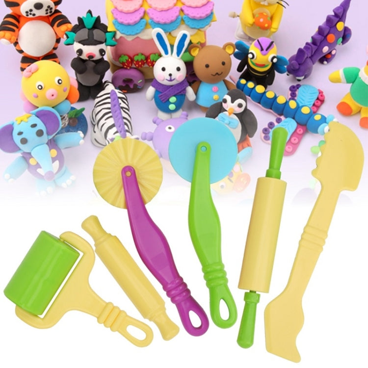 6pcs/set Plasticine Clay Mold Educational DIY Toys