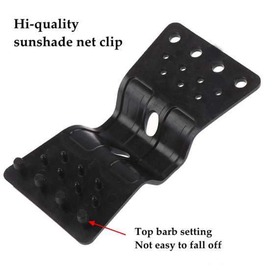 Sunshade Net Clip Garden Greenhouse Netting Shade Cloth Fastener
