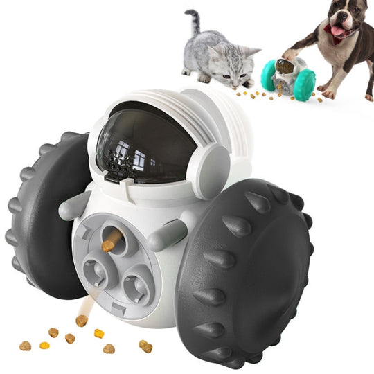 087DT Swing Car Pet Food Leaker Without Electric Tumbler Puzzle