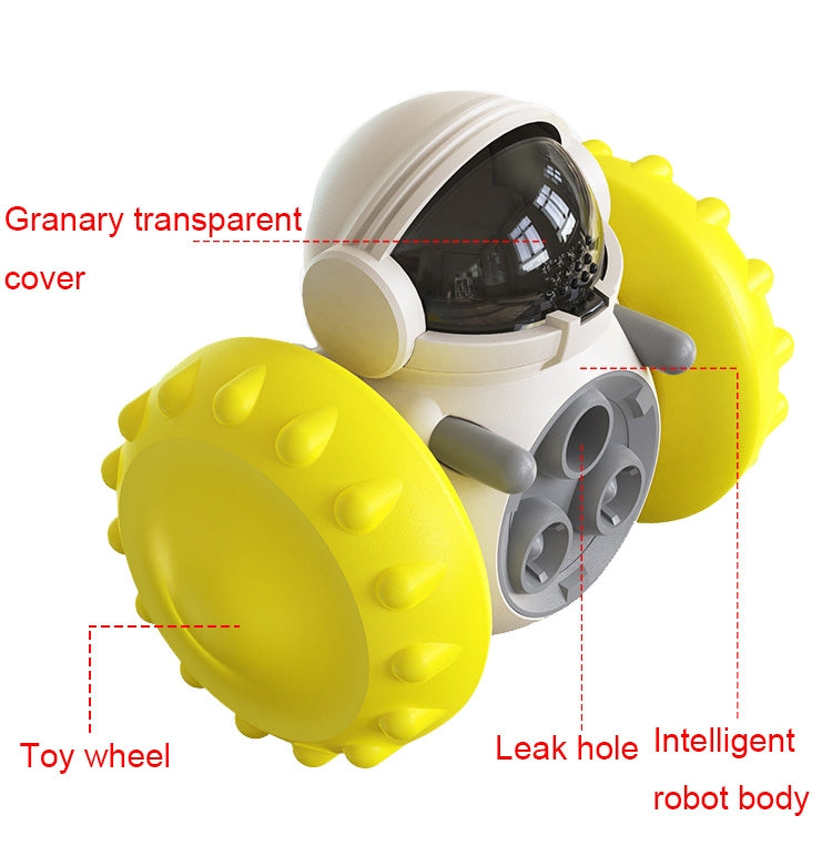 087DT Swing Car Pet Food Leaker Without Electric Tumbler Puzzle