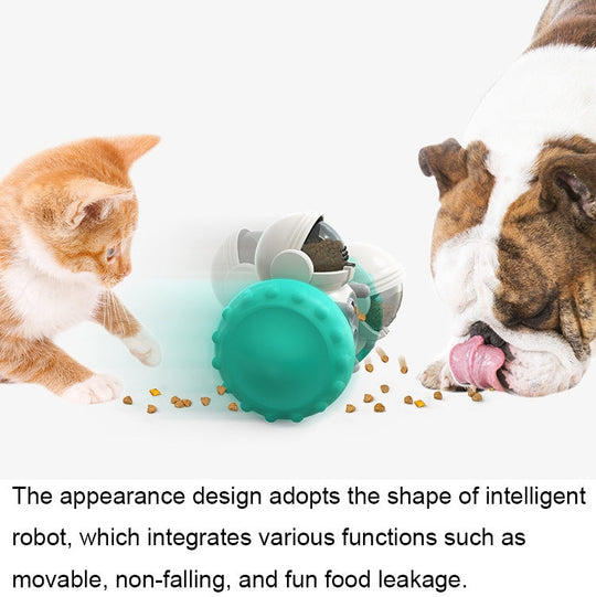 087DT Swing Car Pet Food Leaker Without Electric Tumbler Puzzle