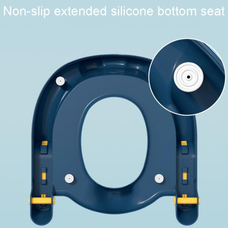 Household Childrens Toilet Seat Staircase Baby Folding Shelf Cushion