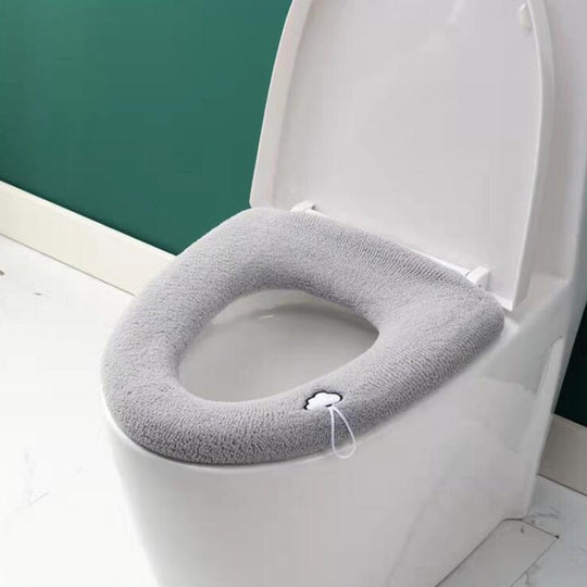 Universal Knitted Washable Toilet Pad Home Thickened Warm Toilet