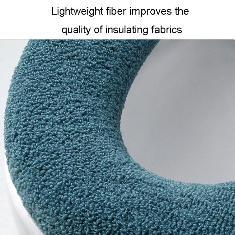 Universal Knitted Washable Toilet Pad Home Thickened Warm Toilet