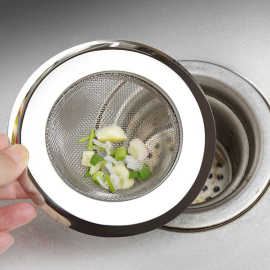 Kitchen Sink Garbage Filter Wash Basin Stainless Steel Filter(Kitchen