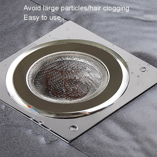 Kitchen Sink Garbage Filter Wash Basin Stainless Steel Filter(Kitchen