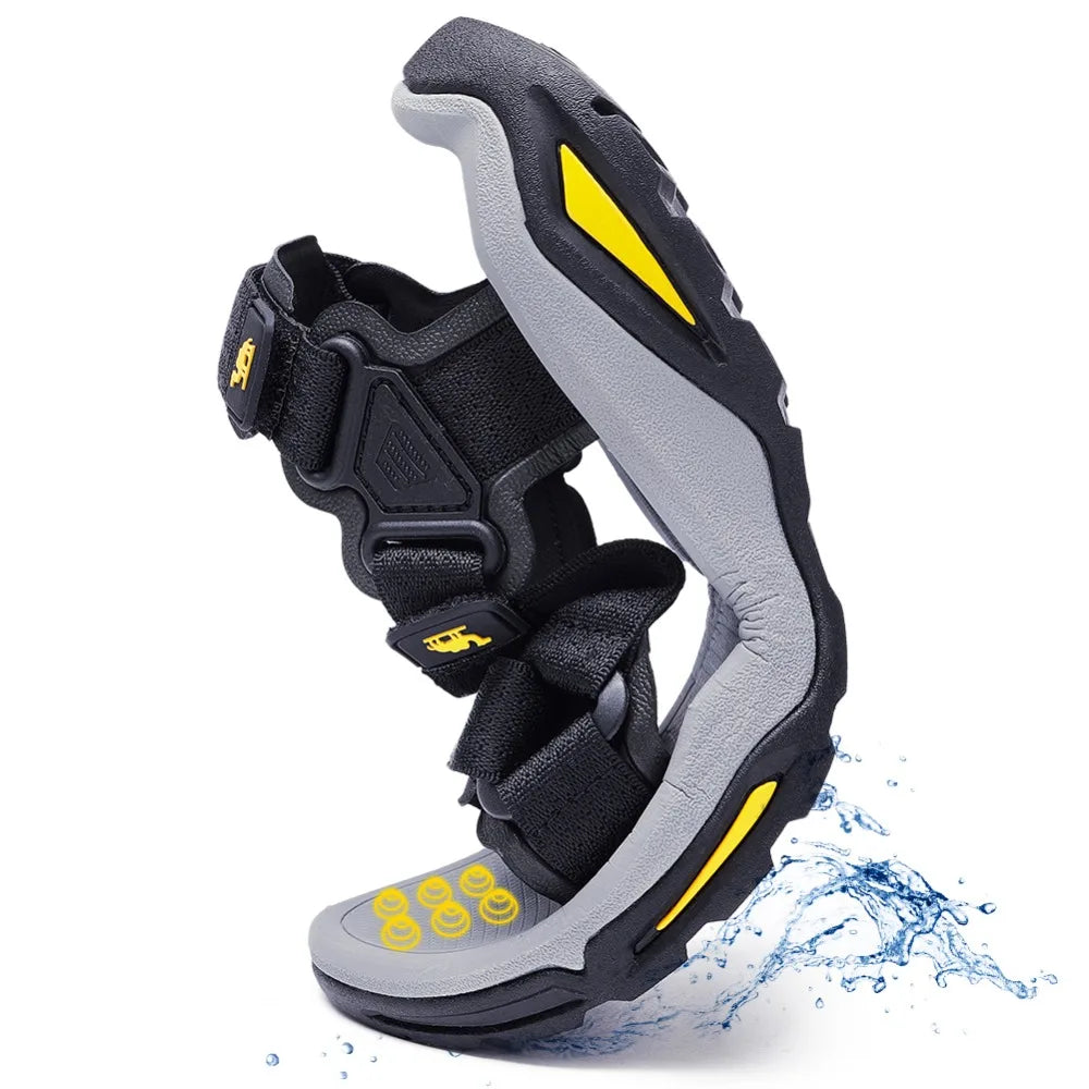 GOLDEN CAMEL Men's Sandals for Men Strap Men Shoes Hiking Walking Beach Slippers Outdoor Summer Casual Sandals Summer 2023 New