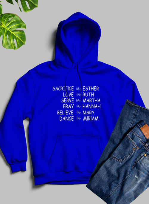 Women of the Bible Hoodie – Faith-Inspired & Comfortable Apparel