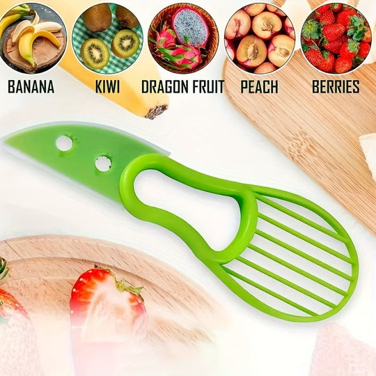 Effortless 3in1 Avocado Slicer for Home  Outdoors