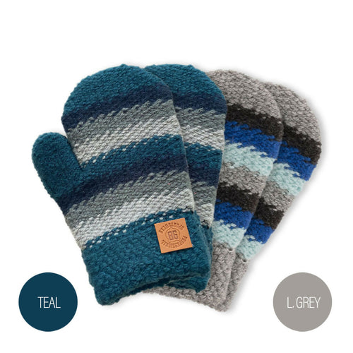 Sierra Soft Knit Mittens for Baby or Toddler - 2-Pack Unisex Gloves