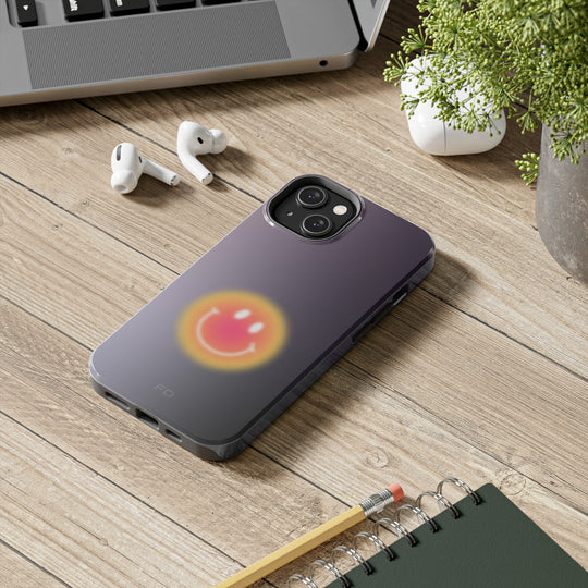 Smiley Face Wireless Charging Case – Fun, Fast Charging Protection