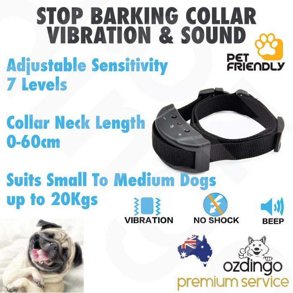 Dog Bark Collar - Vibration and Sound Automatic Training Device