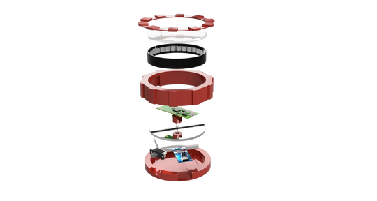 Raspberry Pi Pico Iron Man Arc Reactor Printed Parts Kit