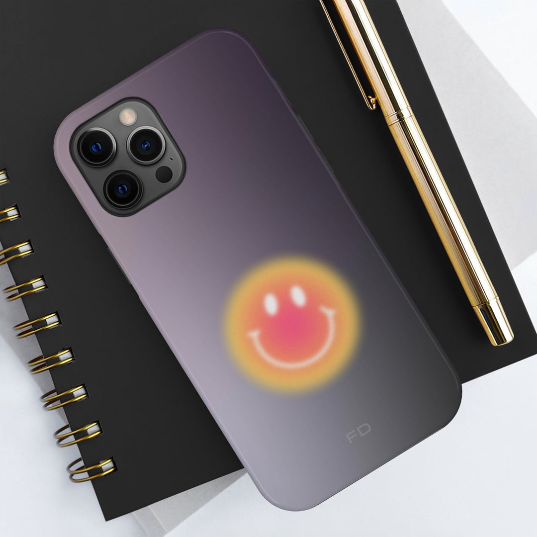 Smiley Face Wireless Charging Case – Fun, Fast Charging Protection