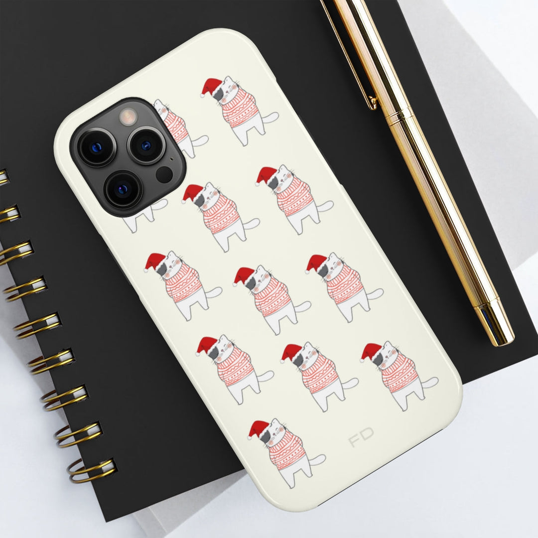 Christmas Cat iPhone Case – Festive, Fun, and Durable Protection