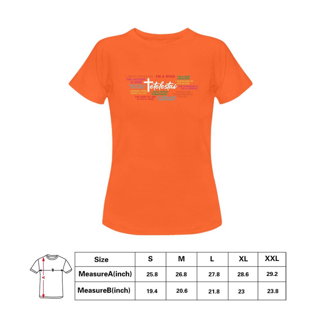 Women's Tetelestai Short Sleeve T-shirt