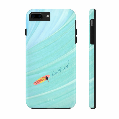 Live to Surf iPhone Case – Stylish, Durable Protection