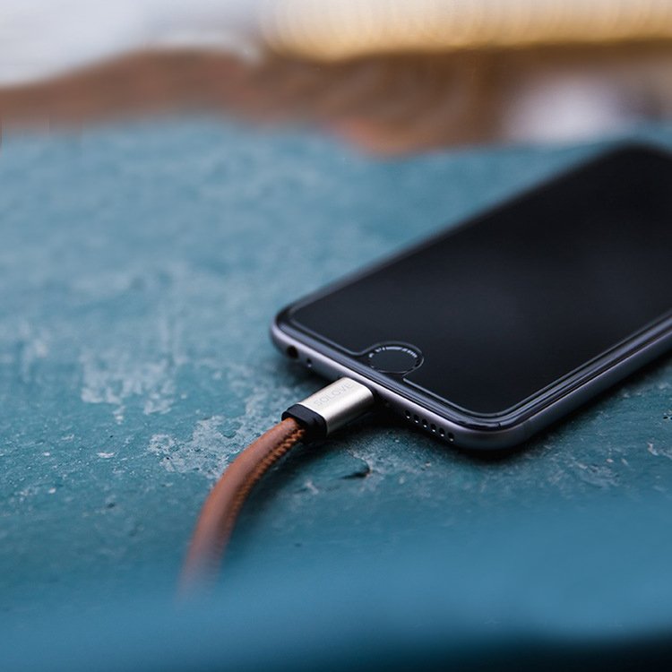 Leather Lightning Android Type-C Micro USB Cable