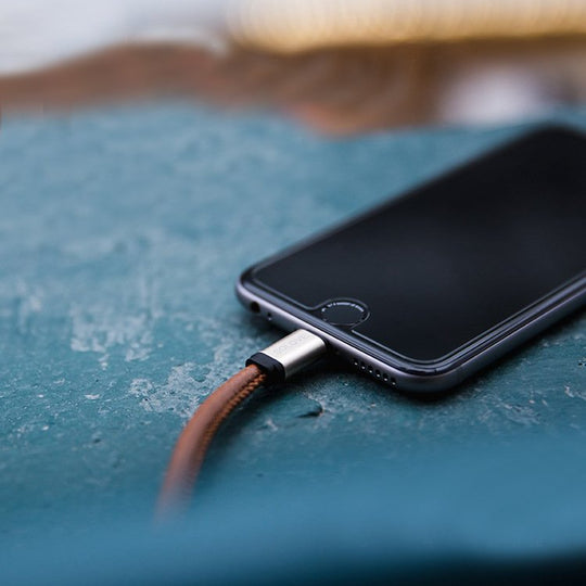 Leather Lightning Android Type-C Micro USB Cable