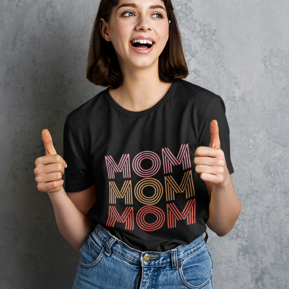 Womens Mom Logo T-Shirt.