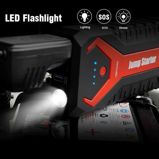 2000A 20800mAh Portable Car Jump Starter Auto Battery Booster Pack
