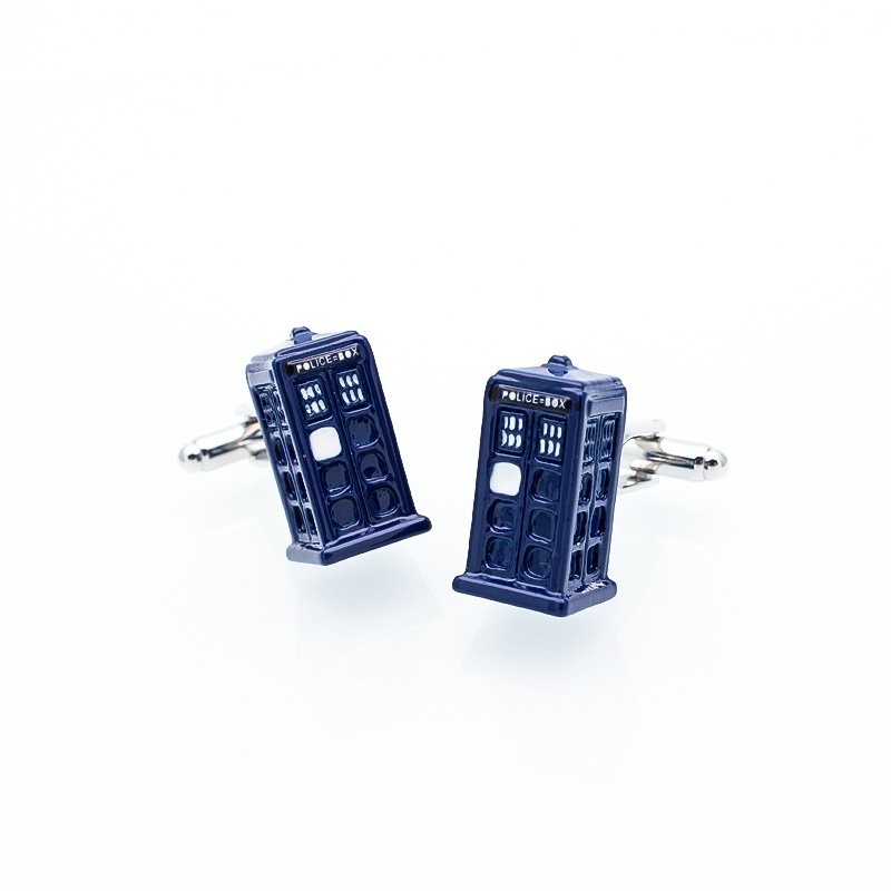 Police Box Cufflinks