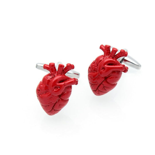 Red Hearts Cufflinks