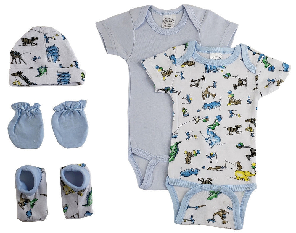 Newborn Baby Boys 5-Piece Set