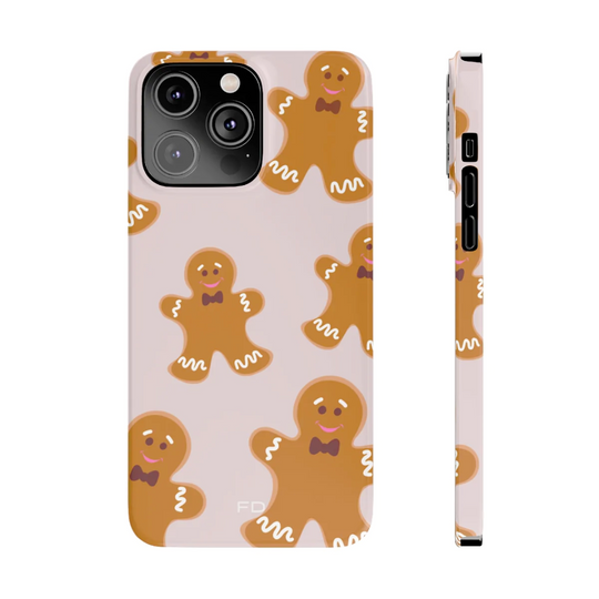 Gingerbread iPhone 14 Slim Case