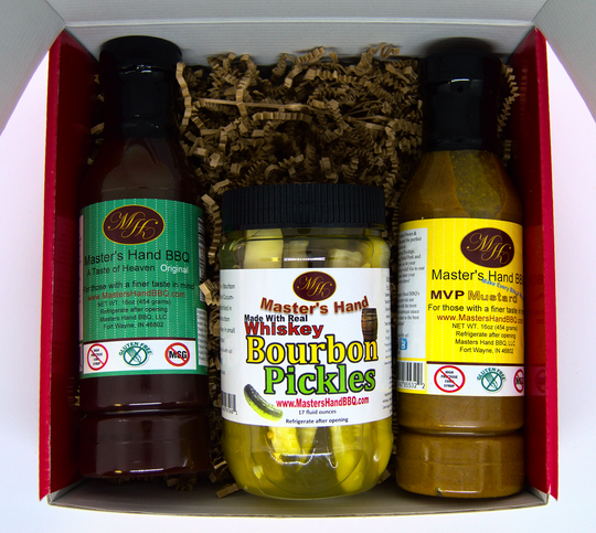 Red Gift Set (Original BBQ Sauce, Pickle, MVP Sauce)